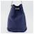 Céline CELINE Chain Shoulder Bag Leather Blue Silver - vista 4