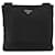 PRADA Shoulder Bag Nylon Black Silver - vista 3