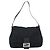 FENDI Mamma Baguette Shoulder Bag Cotton Jersey Black Silver - vista 13