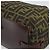 FENDI Zucca Canvas Hand Bag Black Brown - vista 15