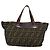 FENDI Zucca Canvas Hand Bag Black Brown - vista 2