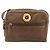 Céline CELINE Circle Shoulder Bag Leather Brown Gold - vista 2