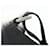 PRADA Shoulder Bag Nylon Black Silver  - vista 15