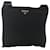 PRADA Shoulder Bag Nylon Black Silver  - vista 2
