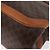 Céline CELINE Macadam Canvas Hand Bag PVC Leather Brown Gold - vista 13