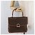 Céline CELINE Macadam Canvas Hand Bag PVC Leather Brown Gold - vista 26