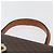 Céline CELINE Macadam Canvas Hand Bag PVC Leather Brown Gold - vista 8