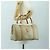 Céline CELINE Macadam Canvas Mini Boston Bag PVC Beige Gold - vista 24
