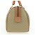 Céline CELINE Macadam Canvas Mini Boston Bag PVC Beige Gold - vista 4