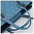 CHANEL Matelasse Chain Shoulder Bag Leather 2way Blue Silver CC - vista 7