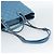 CHANEL Matelasse Chain Shoulder Bag Leather 2way Blue Silver CC - vista 8