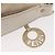 FENDI Shoulder Bag Canvas Leather Beige Gold - vista 10