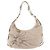 FENDI Shoulder Bag Canvas Leather Beige Gold - vista 13