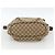 GUCCI GG Canvas Shoulder Bag Outlet Beige Silver 388930 - vista 5