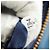 Miu Miu Hand Bag Leather 2way Blue Gold - vista 11
