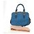 Miu Miu Hand Bag Leather 2way Blue Gold - vista 12