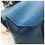Miu Miu Hand Bag Leather 2way Blue Gold - vista 16