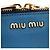 Miu Miu Hand Bag Leather 2way Blue Gold - vista 20