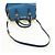 Miu Miu Hand Bag Leather 2way Blue Gold - vista 8