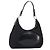 Borsa a tracolla PRADA in nylon nero e argento, autentica 156018