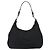 Borsa a tracolla PRADA in nylon nero e argento, autentica 156018 - vista 2