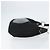 Borsa a tracolla PRADA in nylon nero e argento, autentica 156018 - vista 3
