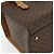 Céline CELINE Macadam Canvas Hand Bag PVC Leather Brown Gold - vista 11