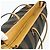 FENDI Pecan Canvas Tote Bag Brown Black - vista 6