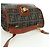 FENDI Zucca Canvas Shoulder Bag Black Brown - vista 6