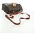 FENDI Zucca Canvas Shoulder Bag Black Brown - vista 9