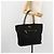 PRADA Tote Bag Nylon Black Gold - vista 24