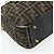 FENDI Zucca Canvas Hand Bag 2way Black Brown - vista 15
