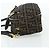 FENDI Zucca Canvas Hand Bag 2way Black Brown - vista 4