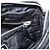 Borsa a tracolla PRADA in nylon nero e argento, autentica 155226 - vista 22