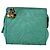 Borsa a tracolla CHANEL con cuciture a V, in nylon, verde e oro, con logo CC, codice autentico 107879. - vista 13