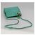 Borsa a tracolla CHANEL con cuciture a V, in nylon, verde e oro, con logo CC, codice autentico 107879. - vista 7