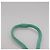 Borsa a tracolla CHANEL con cuciture a V, in nylon, verde e oro, con logo CC, codice autentico 107879. - vista 8