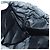 Zaino PRADA in nylon e pelle, nero, blu e argento, autentico 92876 - vista 26