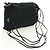 Zaino PRADA in nylon e pelle, nero, blu e argento, autentico 92876 - vista 5