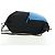 Zaino PRADA in nylon e pelle, nero, blu e argento, autentico 92876 - vista 6