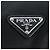 Zaino PRADA in nylon e pelle, nero, blu e argento, autentico 92876 - vista 9