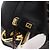 FENDI Shoulder Bag Canvas Black Gold - vista 11