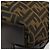 FENDI Zucca Canvas Hand Bag Black Brown - vista 10