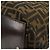 FENDI Zucca Canvas Hand Bag Black Brown - vista 12