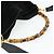 GUCCI Bamboo Hand Bag Suede 2way Black Gold 001 2113 1638 - vista 7