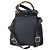 GUCCI Bamboo Backpack Suede Black Gold - vista 3
