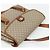 Céline CELINE Macadam Canvas Hand Bag PVC Beige Gold - vista 6