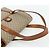 Céline CELINE Macadam Canvas Hand Bag PVC Beige Gold - vista 7