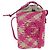 LOEWE Anagram Shoulder Bag Raffia Pink