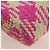 LOEWE Anagram Shoulder Bag Raffia Pink - vista 14